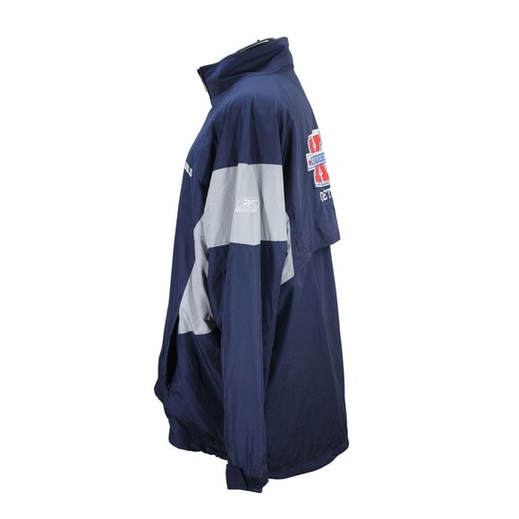 Reebok Super Bowl XL Windbreaker Jacket Men’s‎ Size XL Vintage Detroit 2006 - Picture 2 of 14